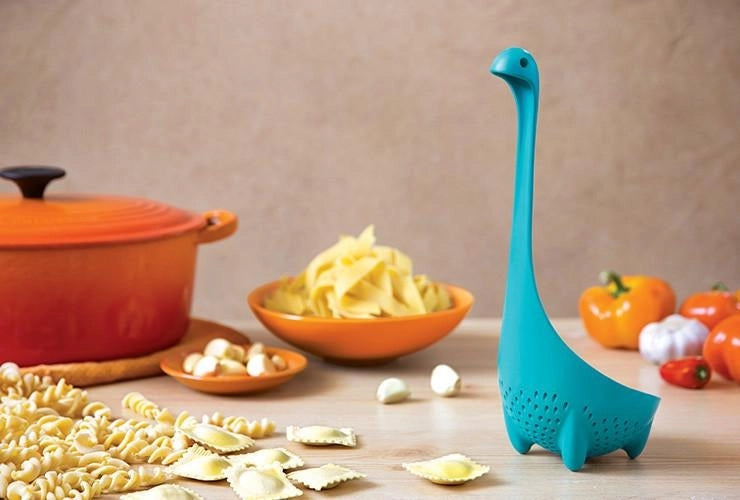 OTOTO Nessie Ladle Spoon - Turquoise Cooking Ladle - Cooking Gifts