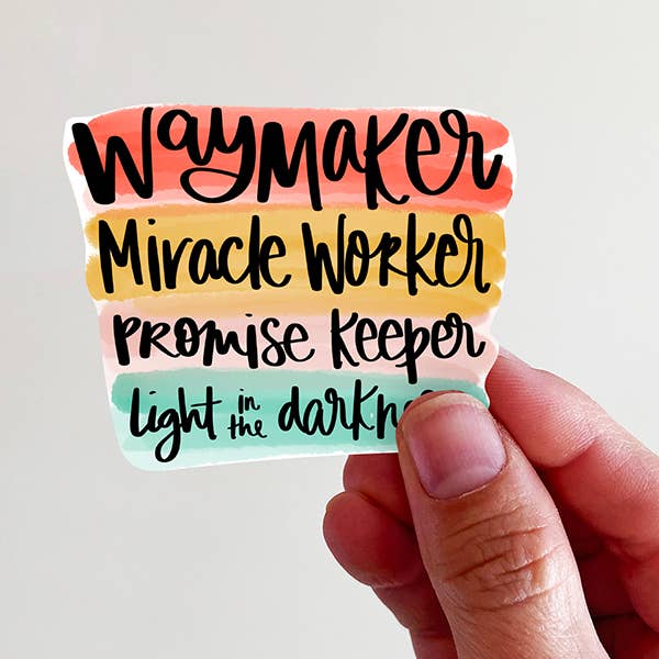 "Waymaker" Vinyl Sticker