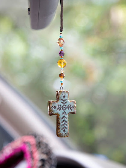 Natural Life Cross Charm Natural Life Cross Charm