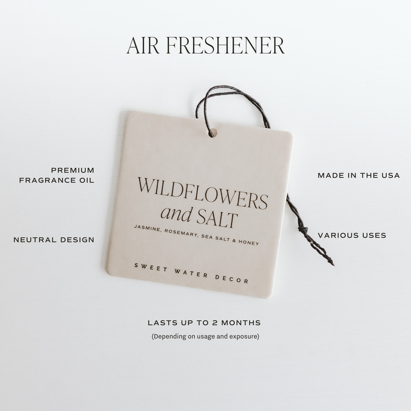 "Warm and Cozy" Hanging Air Freshener