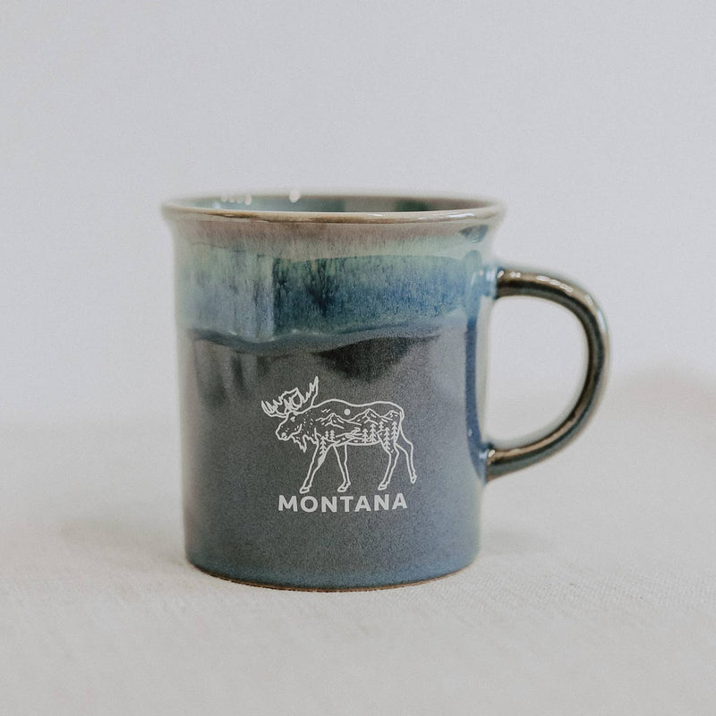 "Montana" Moose Ceramic Mug
