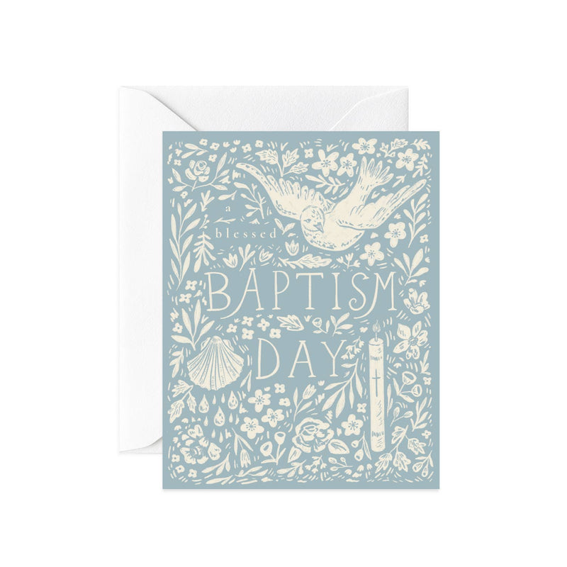 "A Blessed Baptism Day" Greeting Card