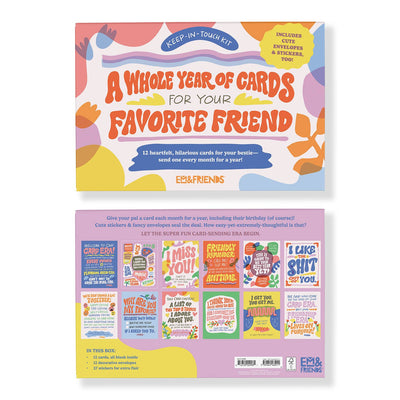 Favorite Friend Year of Cards - Box of 12