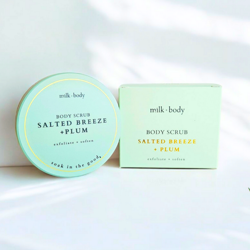Salted Breeze + Plum | 10 oz Body Scrub
