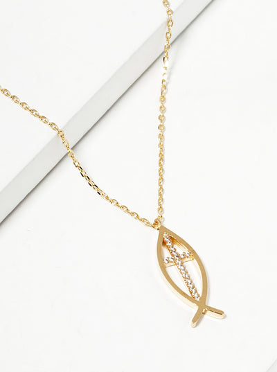 "Matthew 13:47-48" Necklace
