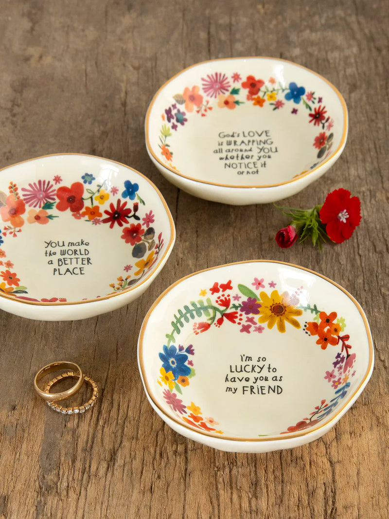 "You Make the World a Better Place" Trinket Bowl