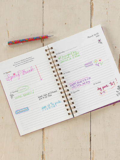 2026 12 Month Planner - Coffee