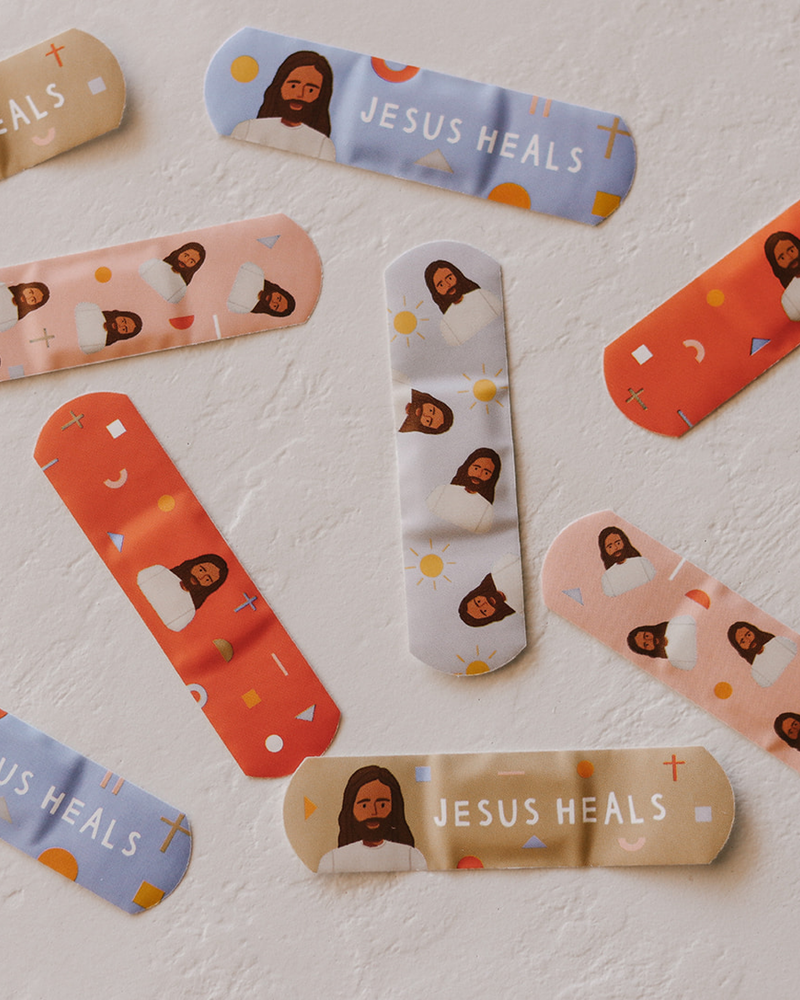 "Jesus Heals" Bandages