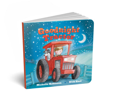 "Goodnight Tractor" Children's Board Book