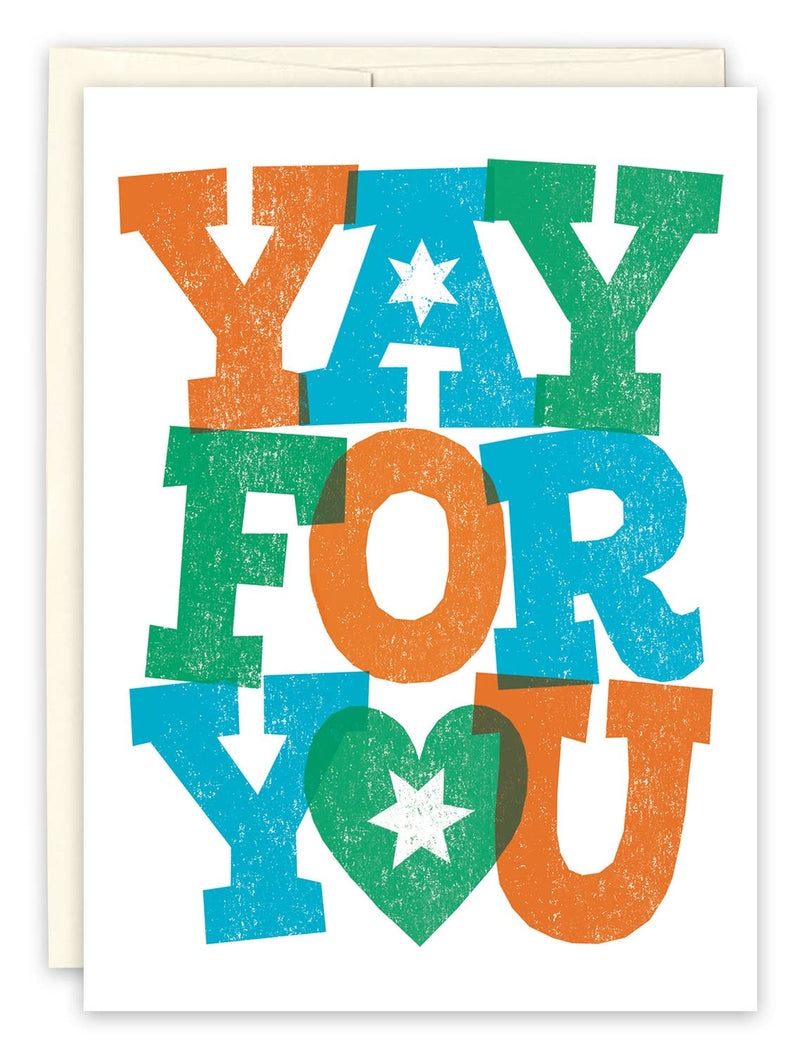 "Yay For You" Congrats Card