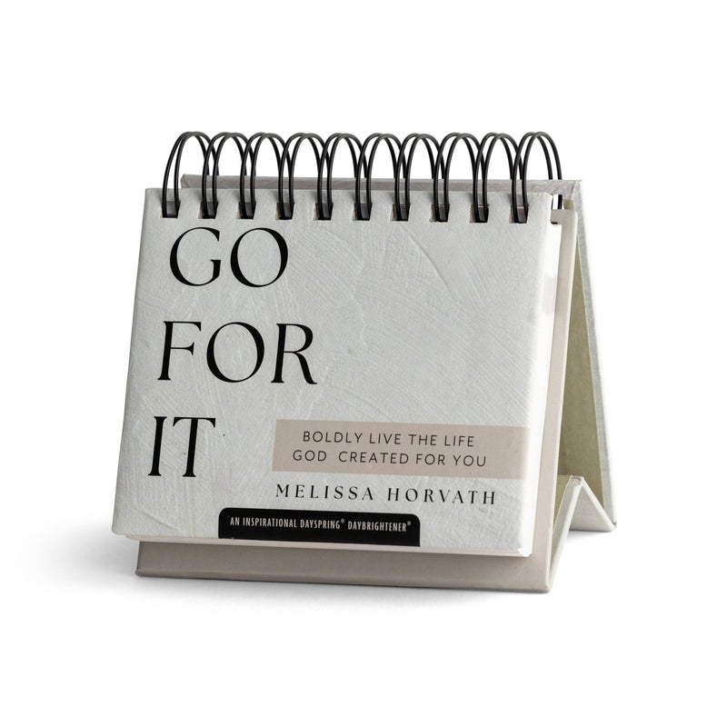 "Go For It" Inspirational Perpetual Calendar