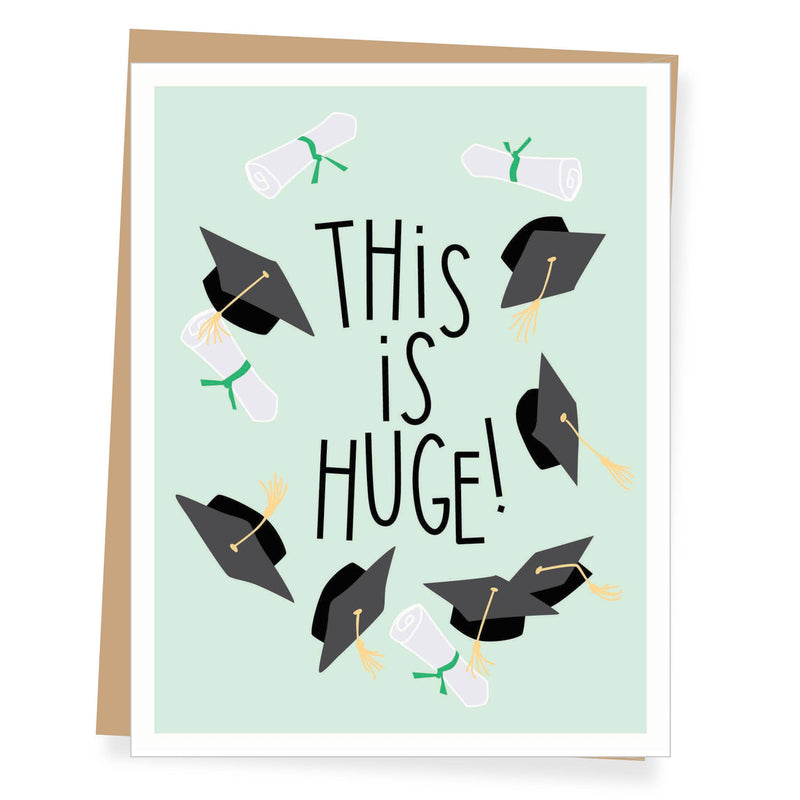 "This is Huge" Graduation Card