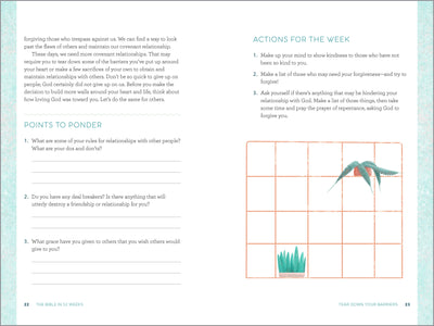 "The Bible in 52 Weeks" A Yearlong Bible Study for Women