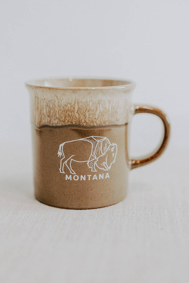 Montana Bison Ceramic Mug