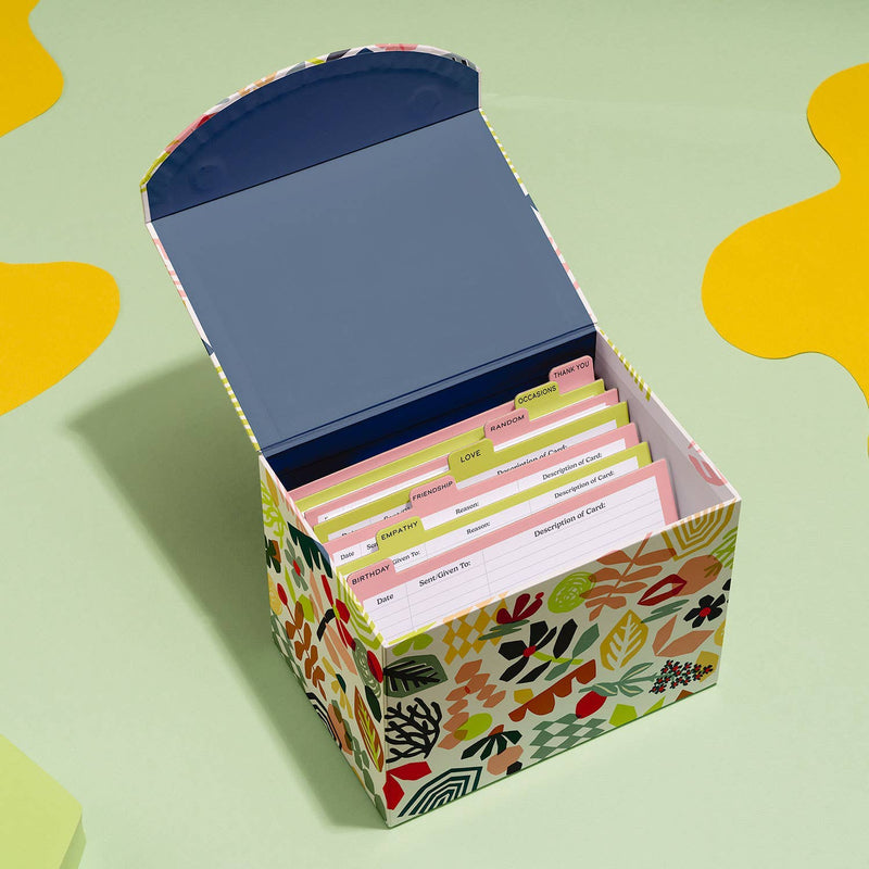 Ready for Anything Card Keeper, Card File Organizer