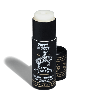 Poppy & Pout Rhinestone Rodeo, Wildin' Whiskey Lip Balm