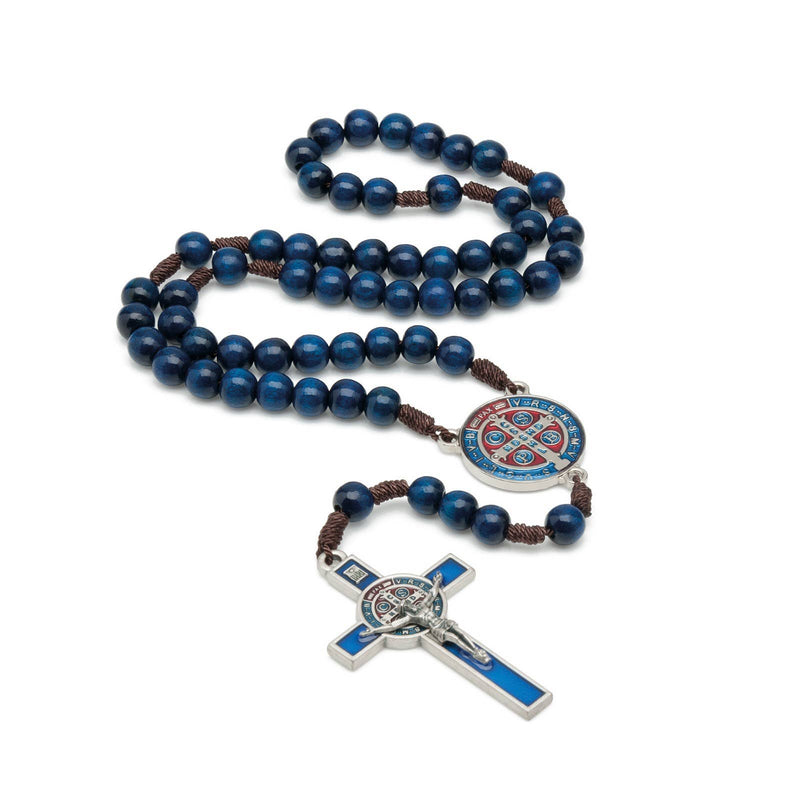 St. Benedict Rosary BLUE