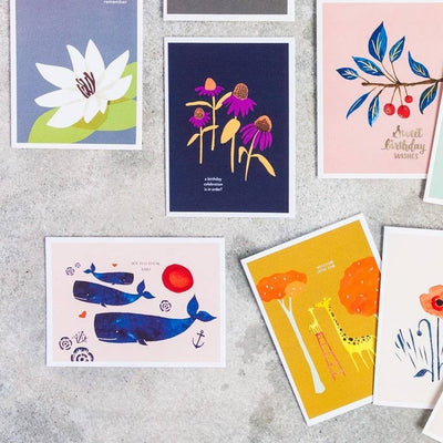 Whale Family New Baby Card