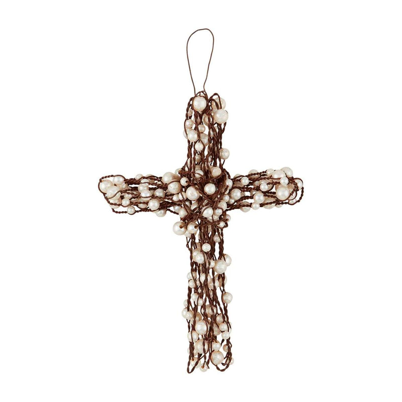 Pearl Wire Cross