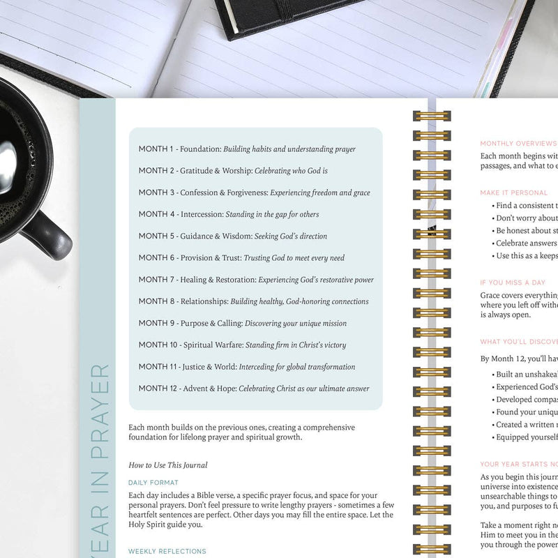 Spiral Bible: A Year In Prayer: A Journey of Daily Prayer and Reflection - Mountains