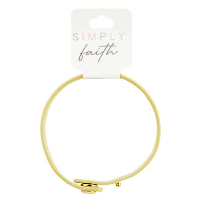 "Created with Purpose" Snap Bracelet
