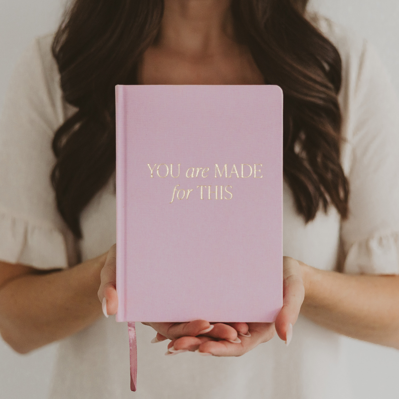 "You Are Made For This" Fabric Journal