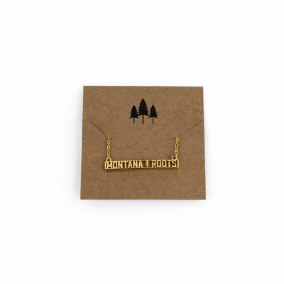 "Montana Roots" Necklace - Gold