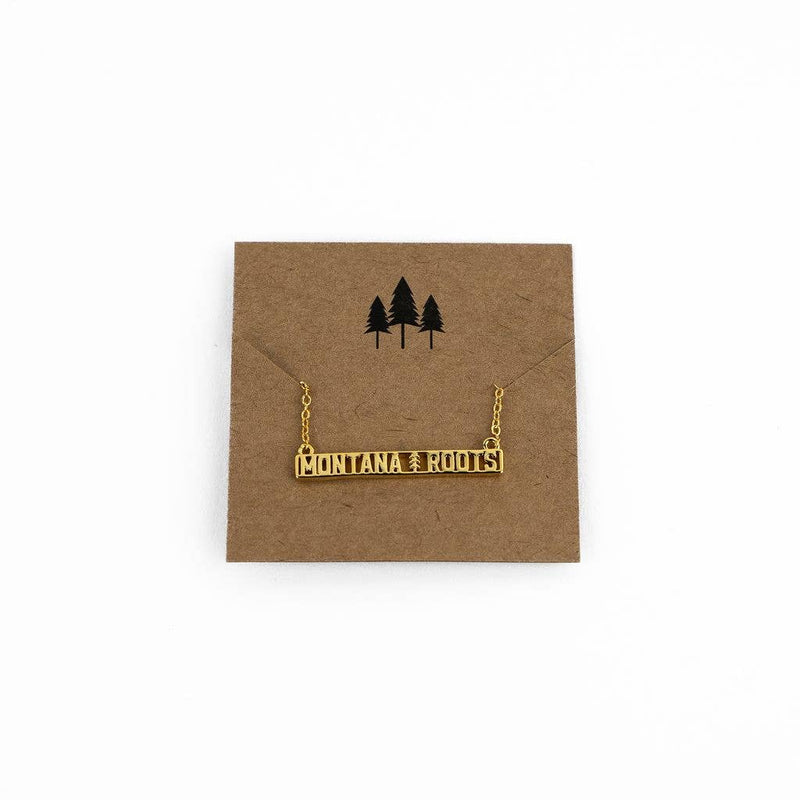 "Montana Roots" Necklace - Gold