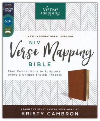 NIV Verse Mapping Bible - Brown
