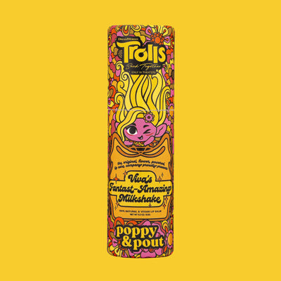 Poppy & Pout  "Trolls 3" Viva's Fantast-Amazing Milkshake Lip Balm