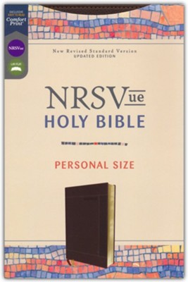 NRSVue Holy Bible, Personal Size - Dark Brown