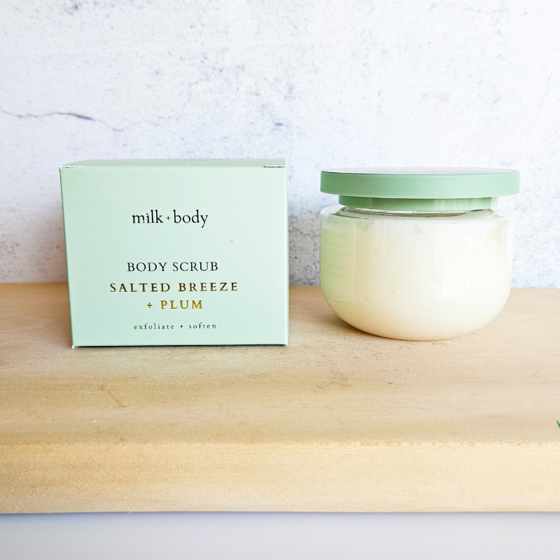 Salted Breeze + Plum | 10 oz Body Scrub
