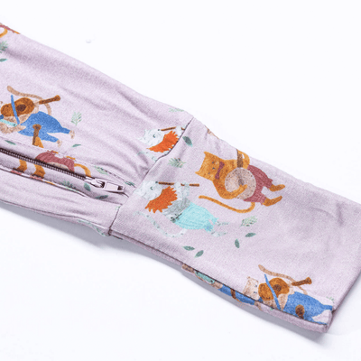 Kittens Zippered Romper