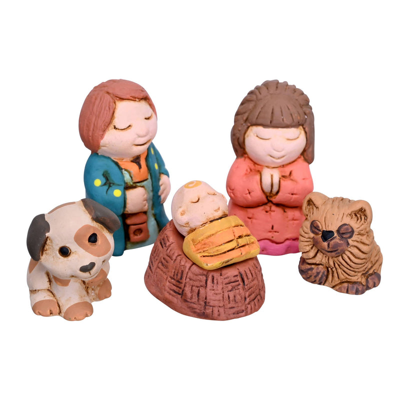 Cozy Mini Nativity Set - 6 Piece