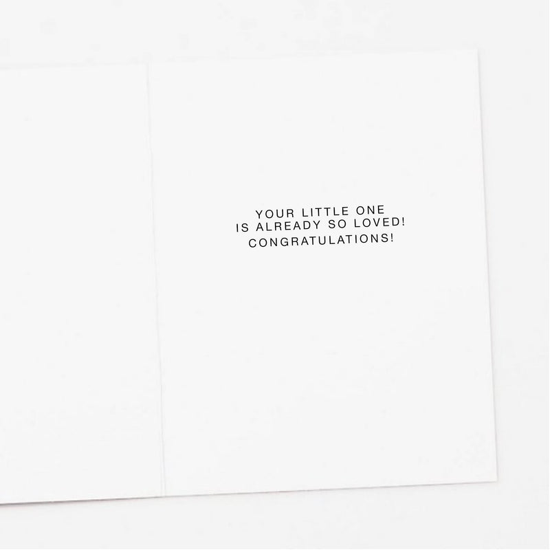 Winnie the Pooh Quote New Baby Greeting Card