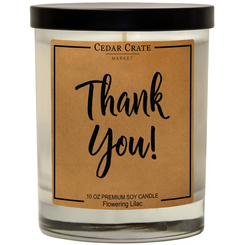 "Thank You" Soy Candle