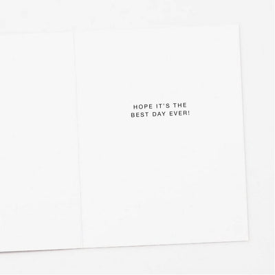 Porcupine "Live on the Edge" Birthday Card