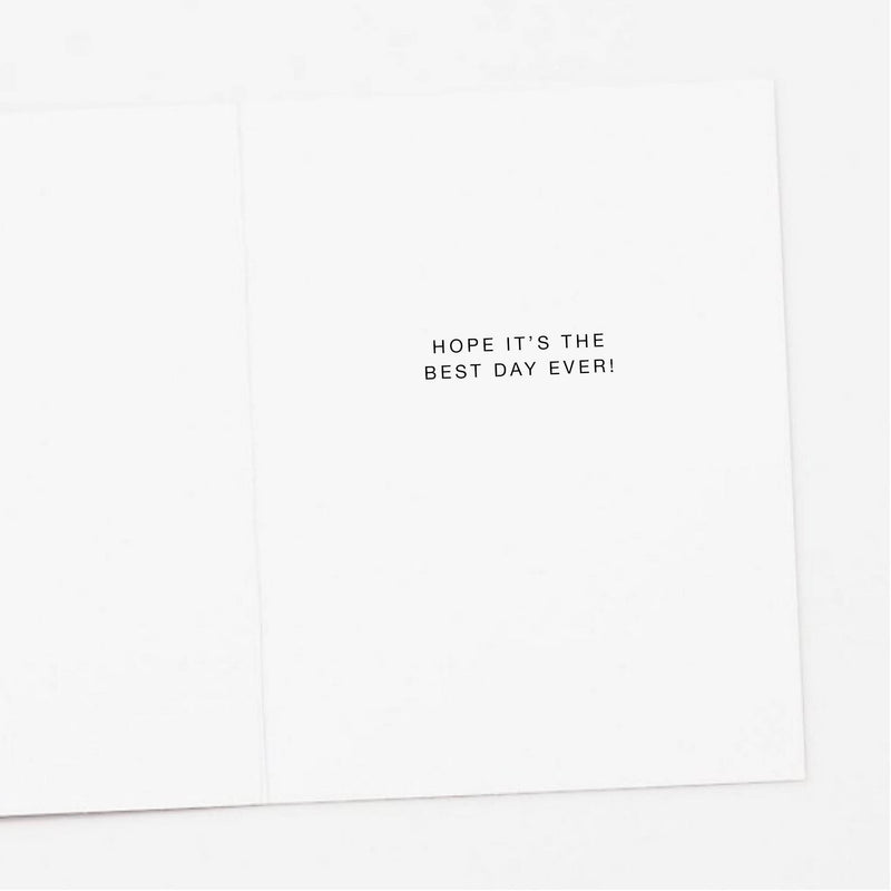 Porcupine "Live on the Edge" Birthday Card