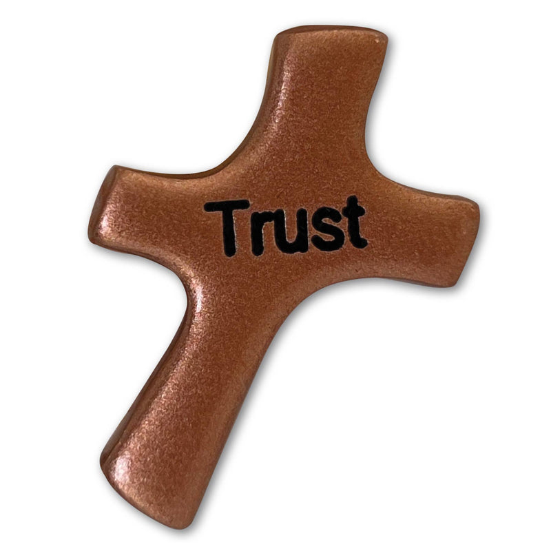 "Trust" Pocket Cross