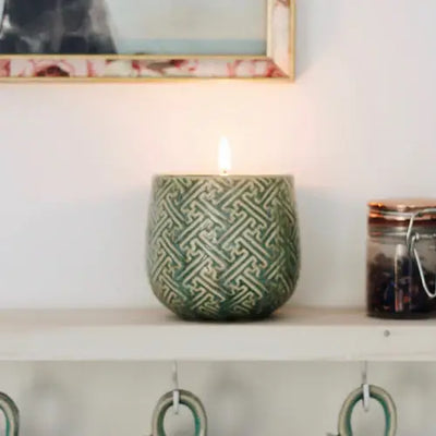 Ida | Growing Candle with Plantable Flower Seed Label
