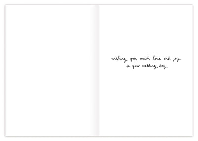 "To The Happy Couple" Wedding Card