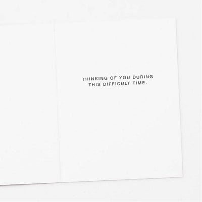Lily & Tulip Sympathy Card