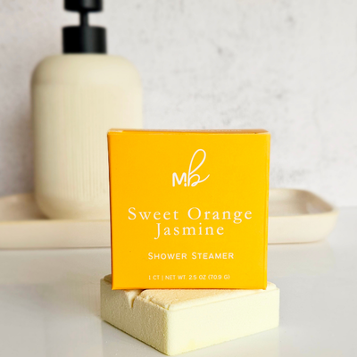 Sweet Orange Jasmine  | 2.5oz Single Shower Steamer