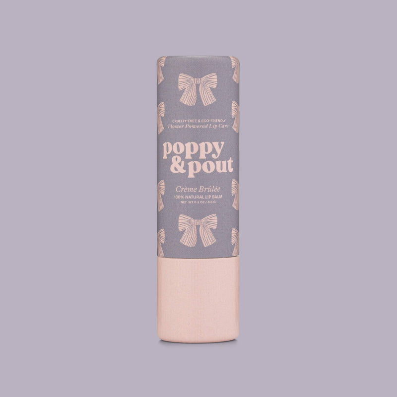 Poppy & Pout Crème Brûlée Lip Balm