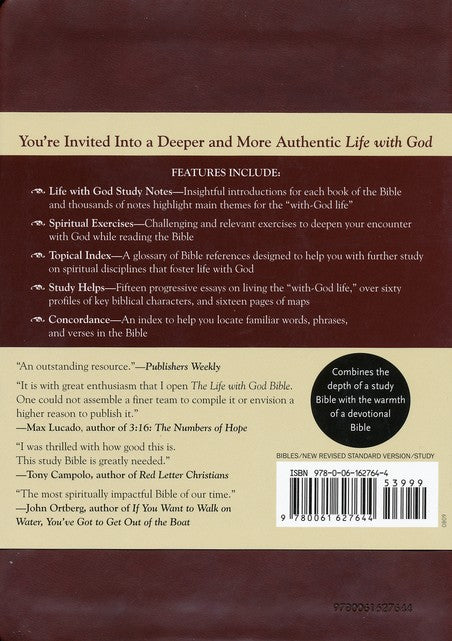 NRSV The Life With God Bible, Compact Version