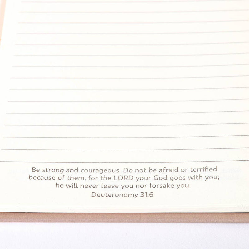 "Fear Not For God Is With You - Isaiah 41:10" Spiral Bound Journal