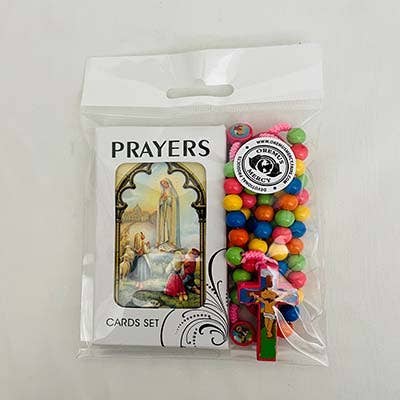 Child's Rosary Kit - Pink