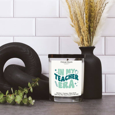 "In My Teacher Era" Soy Candle