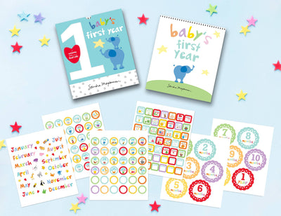 Baby's First Year: Welcome Little One Keepsake (Memory Calendar)
