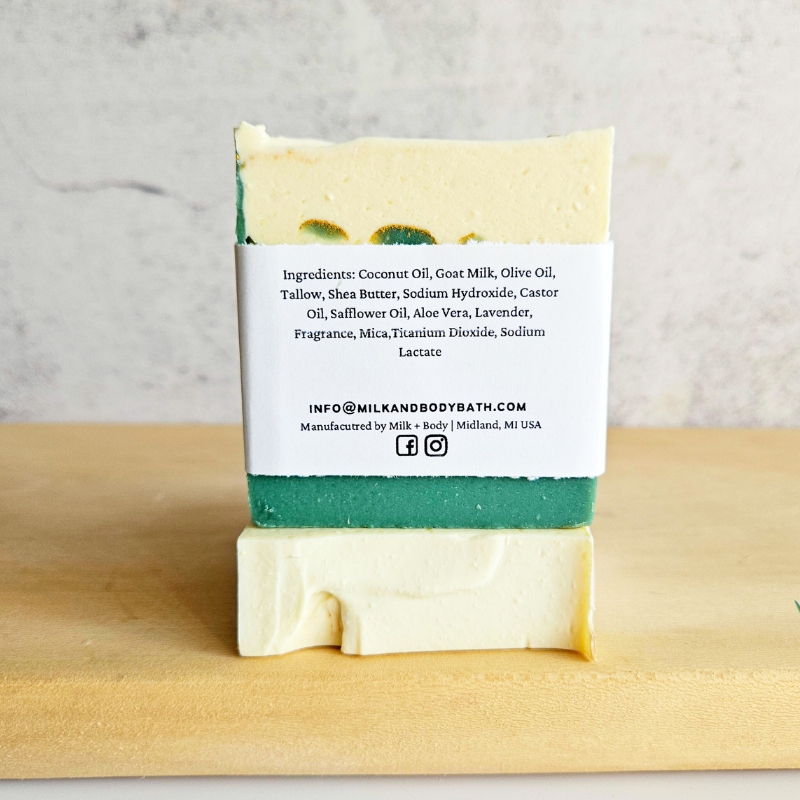 Cucumber Mint Goat Milk Soap